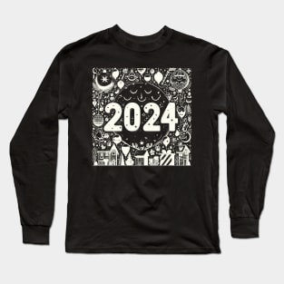 2024 Happy New Year Long Sleeve T-Shirt